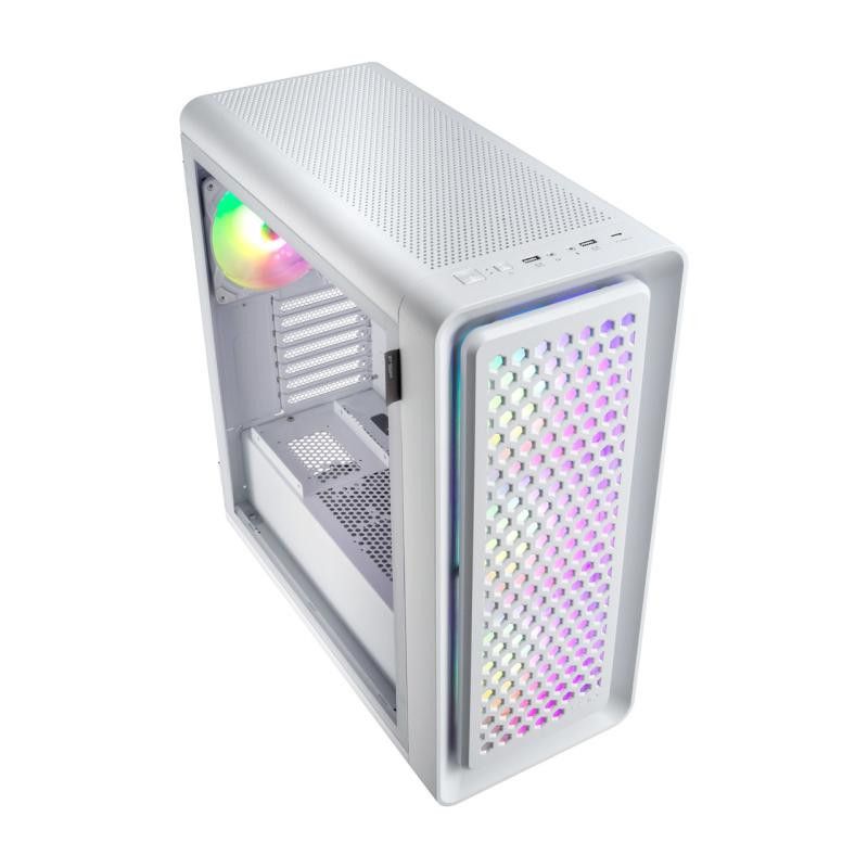 FSP (FORTRON) Boitier CUT593P PRENIUM White E-ATX · Boîtiers · Informat Systems Strasbourg (image 2)