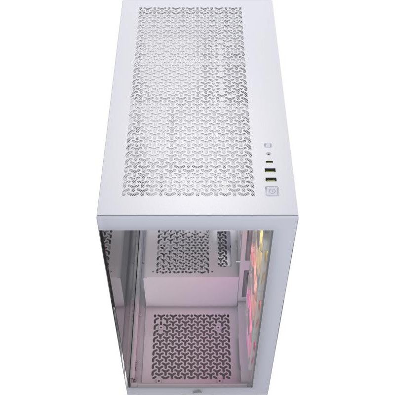CORSAIR iCUE LINK 3500X RGB Mid-Tower PC Case, White · Boîtiers · Informat Systems Strasbourg (image 2)