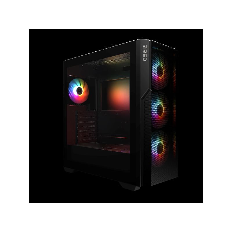 M.RED Raven - Black · Boîtiers · Informat Systems Strasbourg
