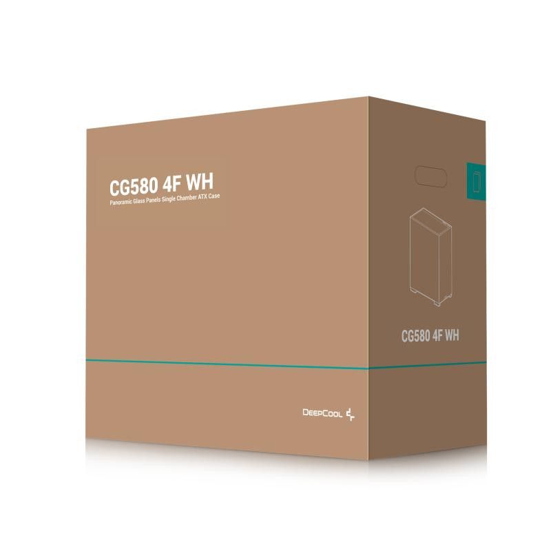 DEEPCOOL CG580 4F WHITE o · Boîtiers · Informat Systems Strasbourg (image 15)