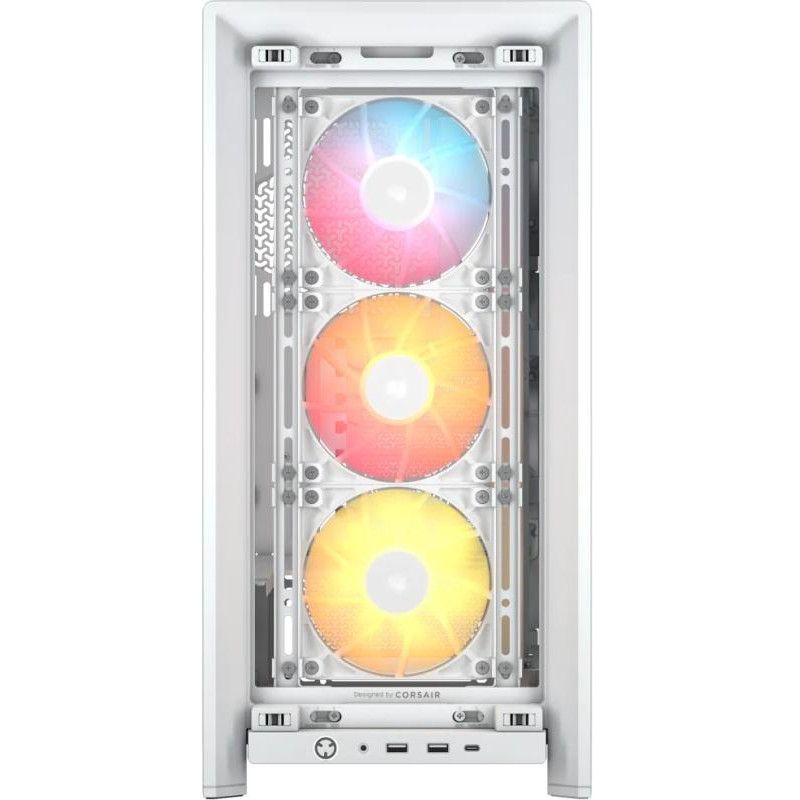 CORSAIR FRAME 4000D RS ARGB MT Blanc · Boîtiers · Informat Systems Strasbourg