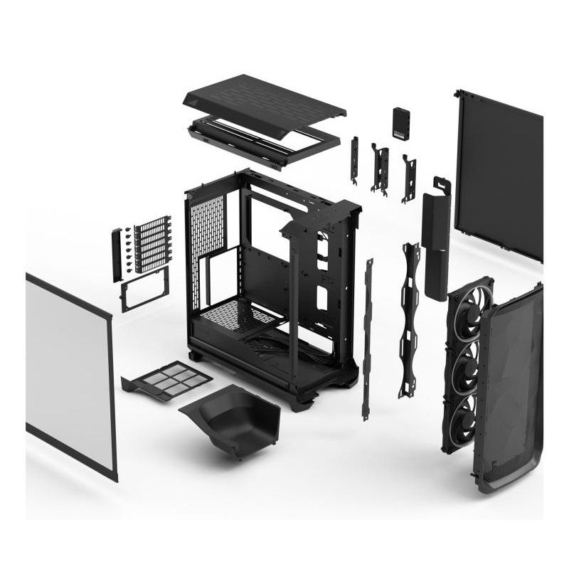FRACTAL DESIGN FRACTAL Meshify 3 Ambience Pro RGB Black TG Light Tint · Boîtiers · Informat Systems Strasbourg (image 14)