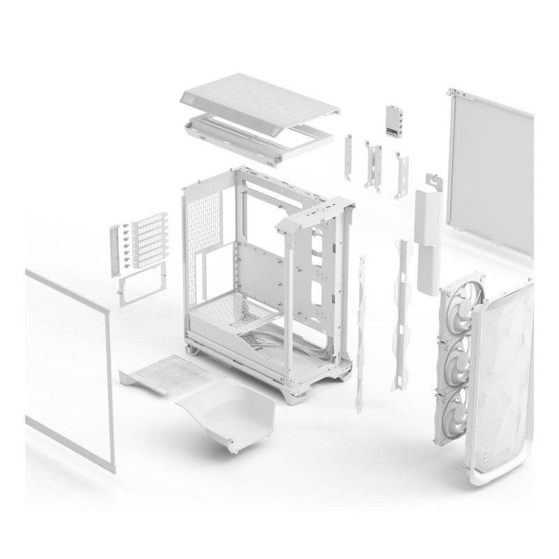 FRACTAL DESIGN FRACTAL Meshify 3 Ambience Pro RGB White TG Clear Tint · Boîtiers · Informat Systems Strasbourg (image 13)
