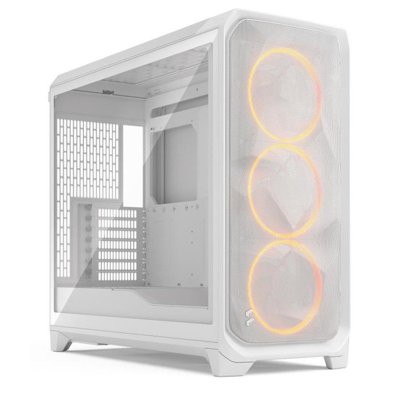 FRACTAL DESIGN Fractal Meshify 3 XL White RGB TG Clear Tint · Boîtiers · Informat Systems Strasbourg