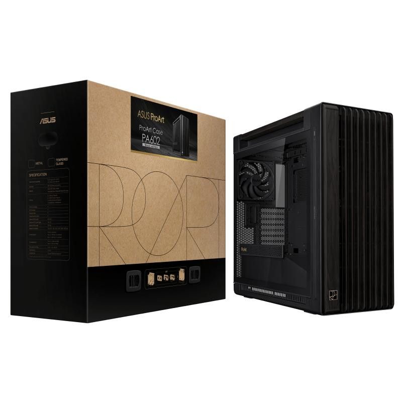 ASUS PROART PA602 WOOD TG PWM BLACK · Boîtiers · Informat Systems Strasbourg (image 19)