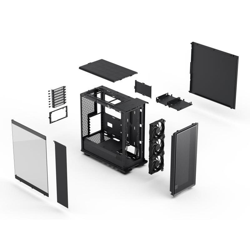 FRACTAL DESIGN Fractal Epoch Black TG Light tint · Boîtiers · Informat Systems Strasbourg (image 17)