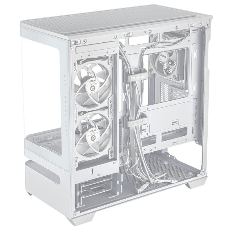 ASUS PRIME AP202 TG ARGB WHITE · Boîtiers · Informat Systems Strasbourg (image 11)