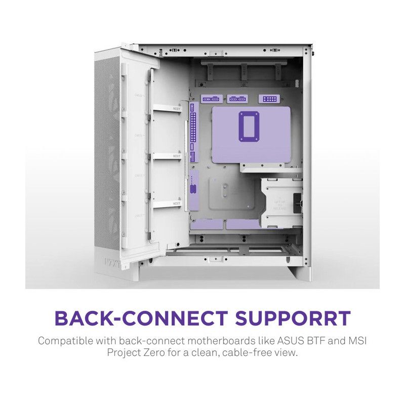 NZXT H9 Flow RGB+ All White · Boîtiers · Informat Systems Strasbourg (image 9)