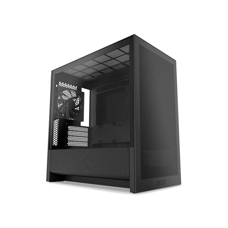 NZXT H3 Flow micro-ATX Mid-tower Case - All Black Color · Boîtiers · Informat Systems Strasbourg