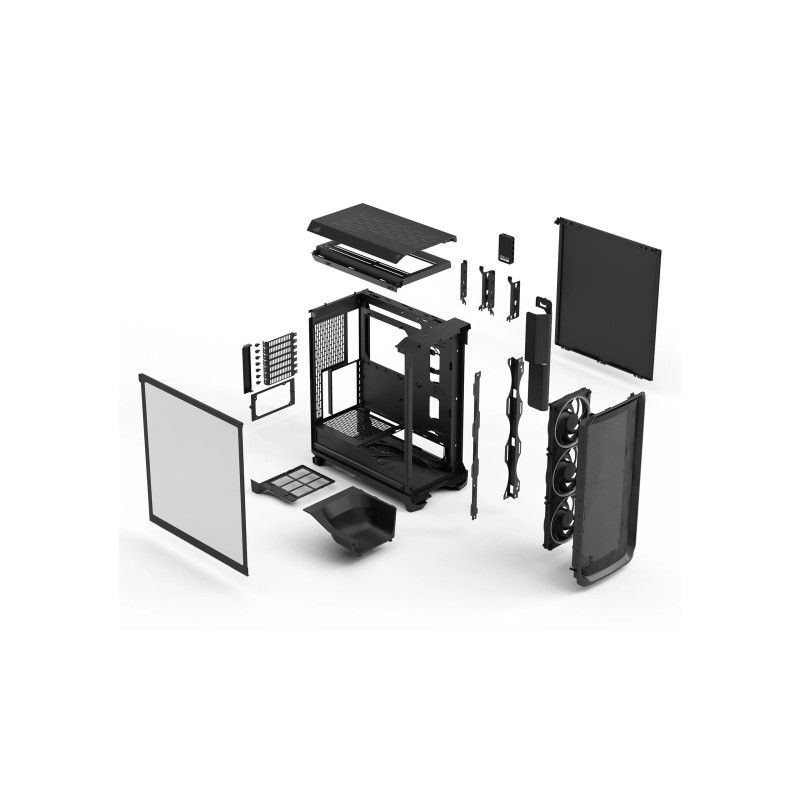 FRACTAL DESIGN FRACTAL Meshify 3 Ambience Pro RGB Black TG Light Tint emballage abimé · Boîtier · Informat Systems Strasbourg (image 14)
