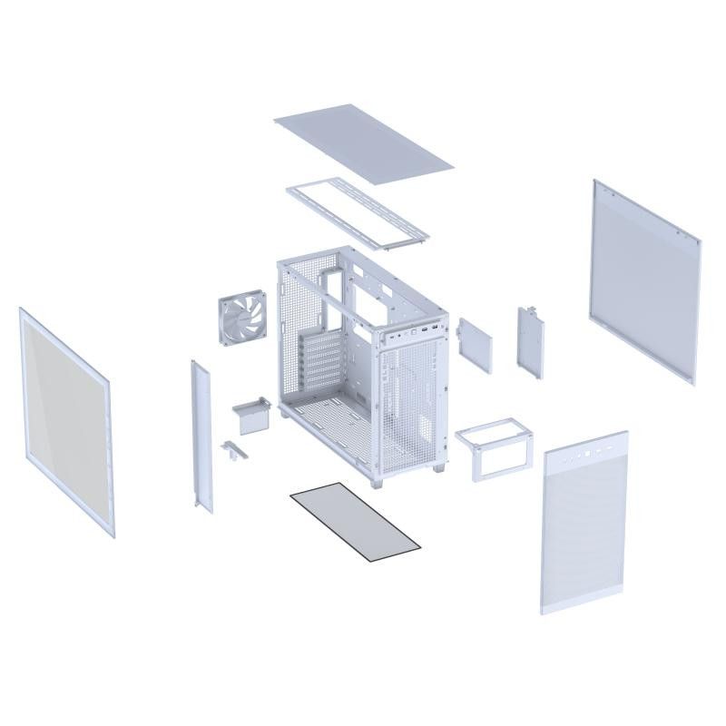 ASUS PRIME AP303 TG WHITE · Boîtiers · Informat Systems Strasbourg (image 14)