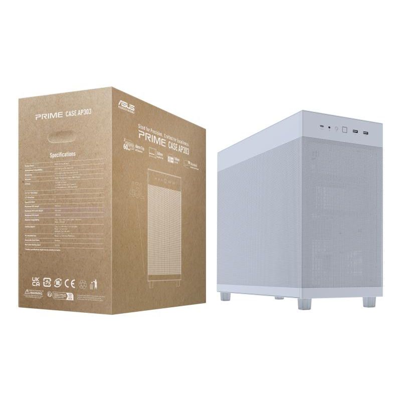 ASUS PRIME AP303 MESH WHITE · Boîtiers · Informat Systems Strasbourg (image 15)