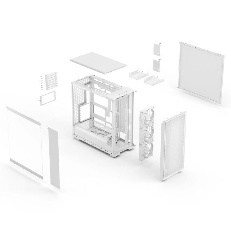 FRACTAL DESIGN FRACTAL Epoch XL White TG Clear tint · Boîtiers · Informat Systems Strasbourg (image 6)