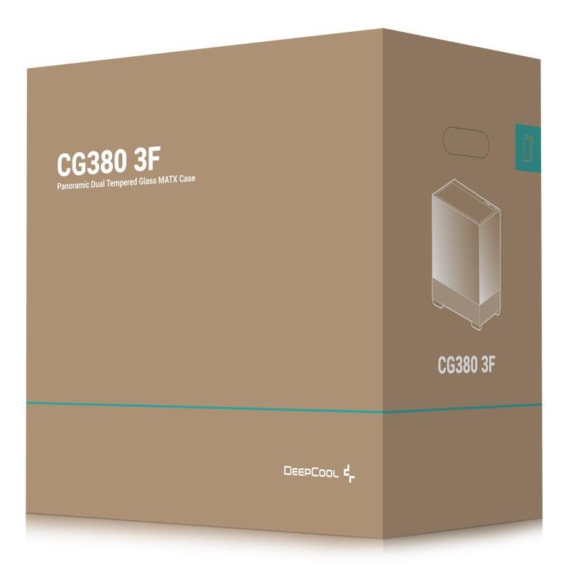 DEEPCOOL CG380 3F · Boîtiers · Informat Systems Strasbourg (image 11)