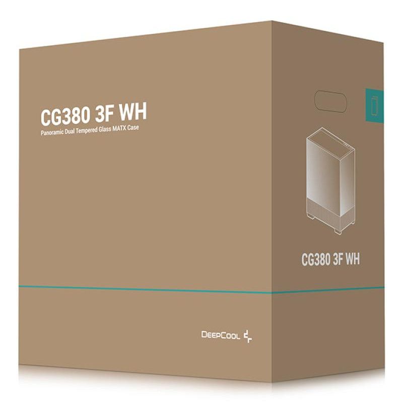 DEEPCOOL CG380 3F WHITE · Boîtiers · Informat Systems Strasbourg (image 11)