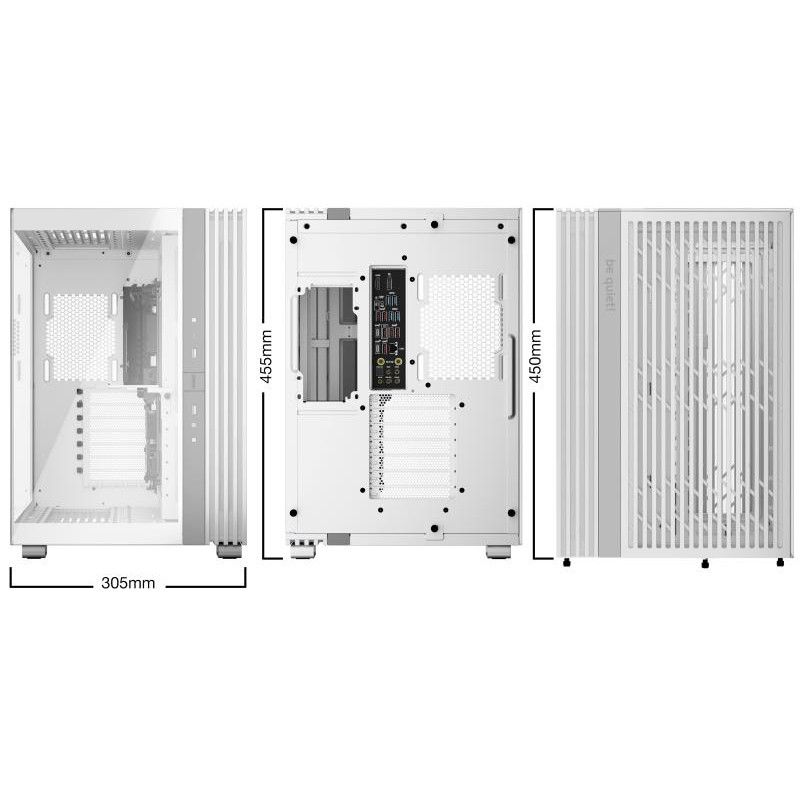 BE QUIET! LIGHT BASE 600 DX White · Boîtiers · Informat Systems Strasbourg (image 2)