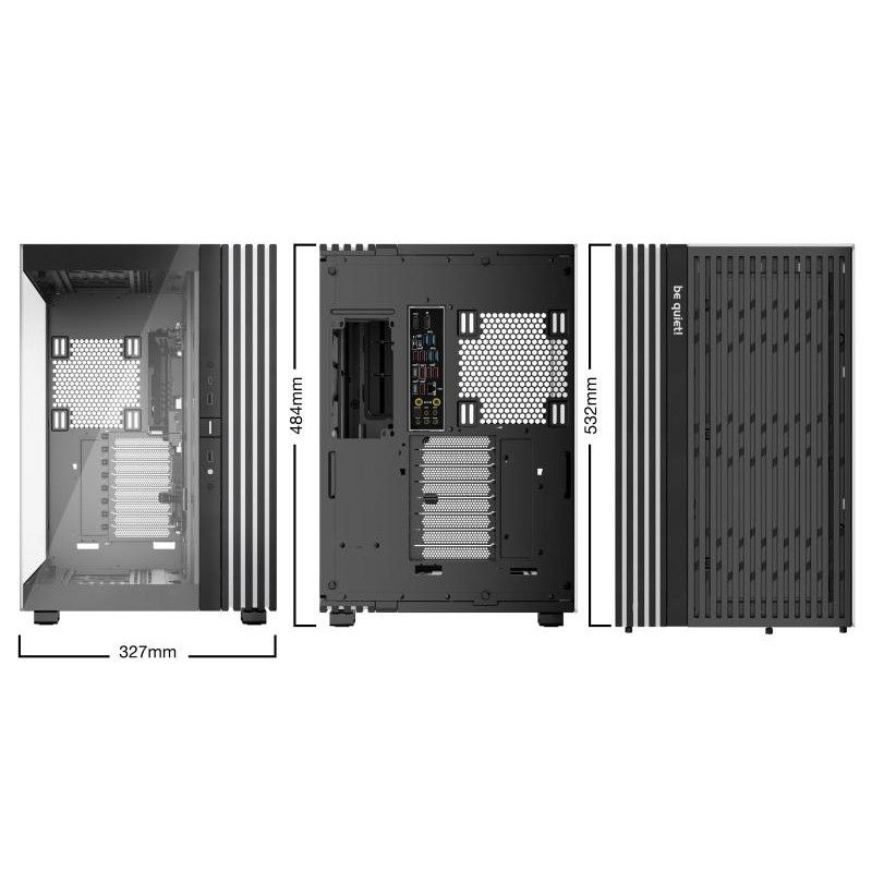 BE QUIET! Light Base 900 DX Black · Boîtiers · Informat Systems Strasbourg (image 2)