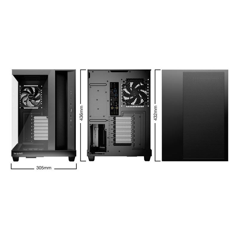 BE QUIET! Light Base 500 · Boîtiers · Informat Systems Strasbourg (image 2)