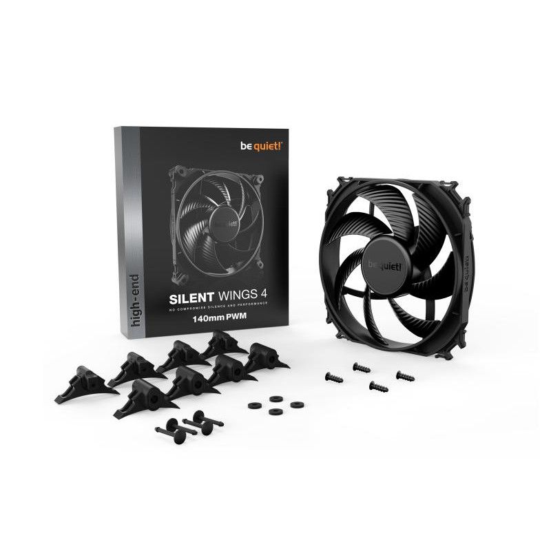 BE QUIET! SILENT WINGS 4 140mm PWM · Ventilateur Boitier · Informat Systems Strasbourg (image 4)