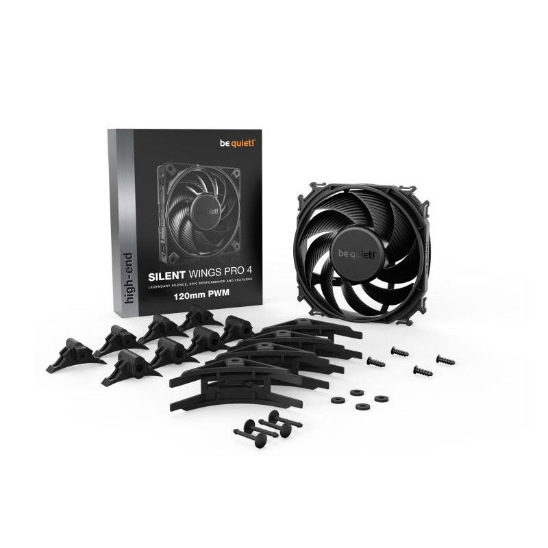 BE QUIET! SILENT WINGS PRO 4 120mm PWM · Ventilateur Boitier · Informat Systems Strasbourg (image 5)
