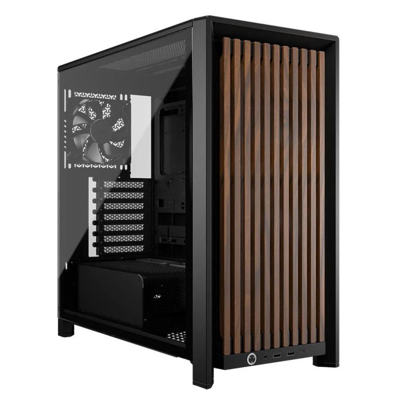 CORSAIR FRAME 4000D WOOD RS, BLACK · Boîtiers · Informat Systems Strasbourg