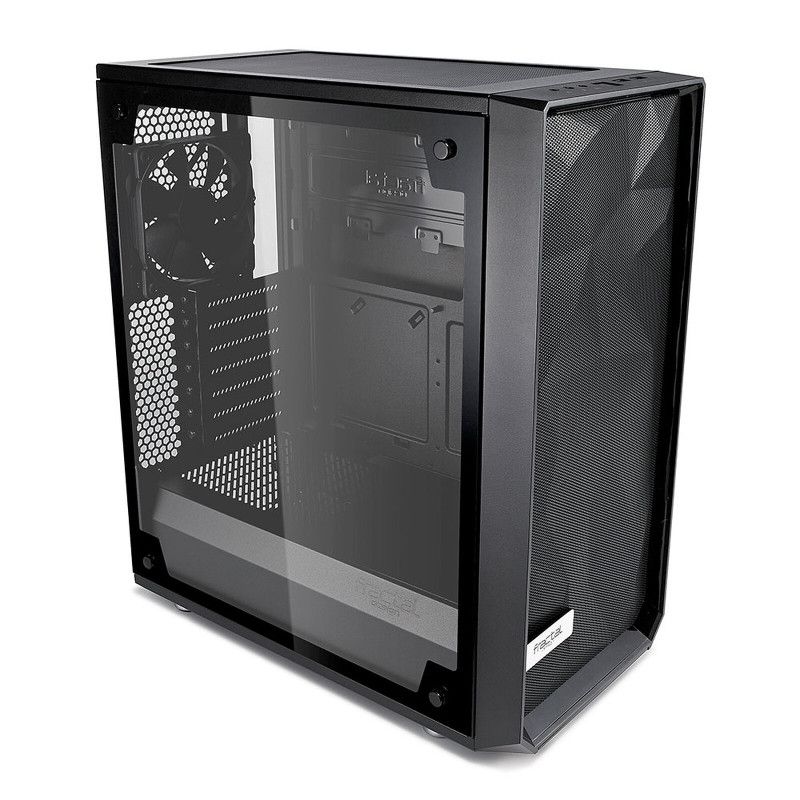 FRACTAL DESIGN FRACTAL Meshify C Blackout TG Dark Tint reconditionne · Boîtier · Informat Systems Strasbourg (image 2)