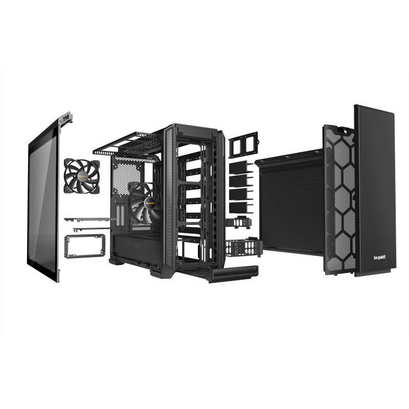 BE QUIET! Silent Base 601 Window Black · Boîtiers · Informat Systems Strasbourg (image 4)