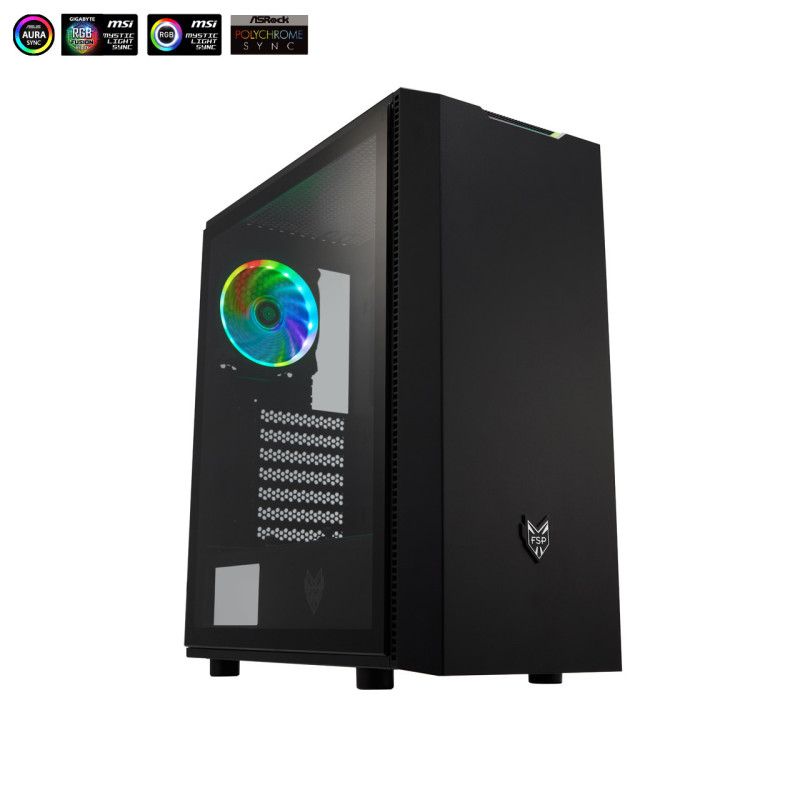 FSP (FORTRON) Boitier CMT-350 RGB abîmé · Boîtier · Informat Systems Strasbourg
