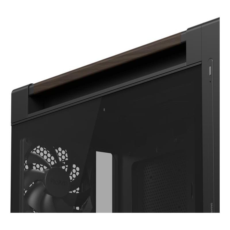 ASUS PROART PA602 WALNUT WOOD TG PWM MODERN BLACK · Boîtiers · Informat Systems Strasbourg (image 14)