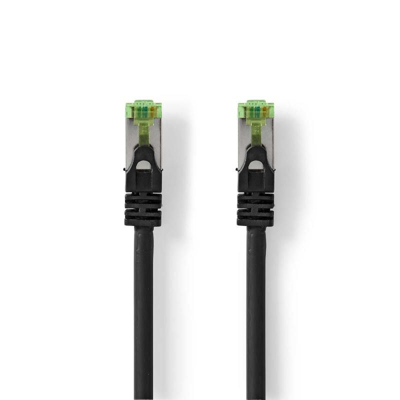 NEDIS CABLE RJ45 CAT-7 S/FTP MALE -MALE 3M NOIR · Connectiques réseaux · Informat Systems Strasbourg