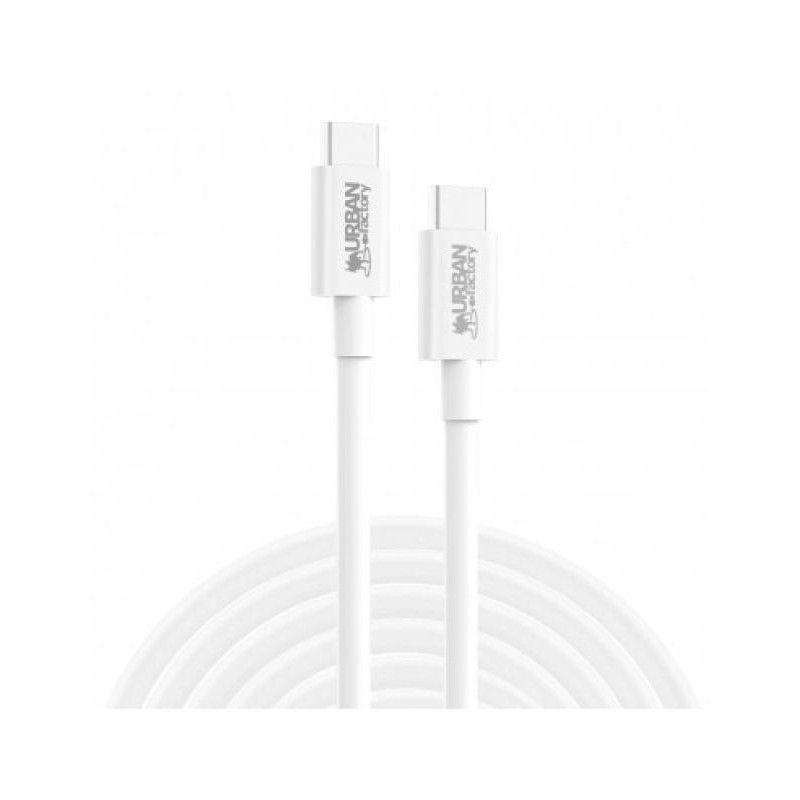 Urban Factory Câble USB-C > USB-C 2m BASEE *CAB02UF · Connectiques · Informat Systems Strasbourg (image 2)