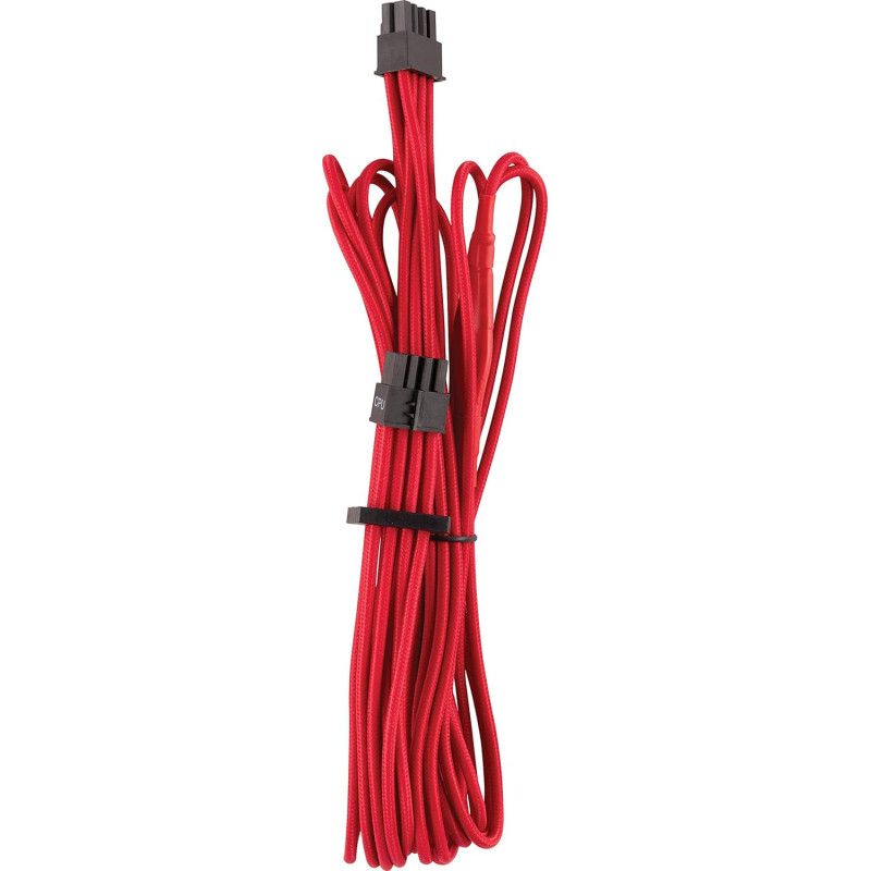 CORSAIR Premium m Sleeved EPS 12V CPU T4 Rouge abîmé · Câble · Informat Systems Strasbourg