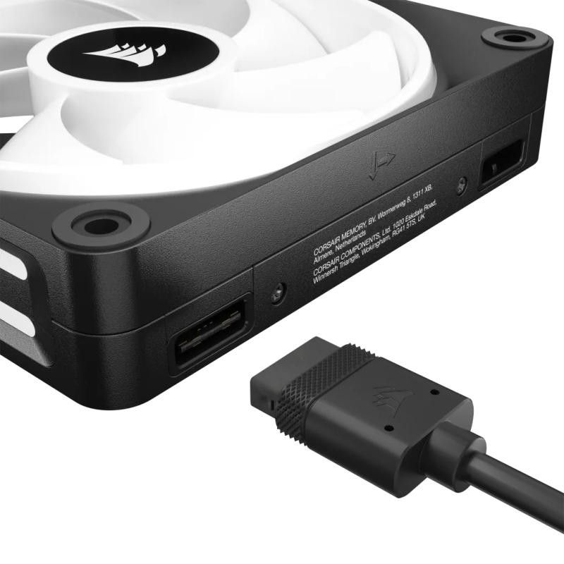 CORSAIR Kit de démarrage ventilateurs PWM 120 mm CORSAIR iCUE LINK QX120 RGB · Refroidissement PC · Informat Systems Stras... (image 3)