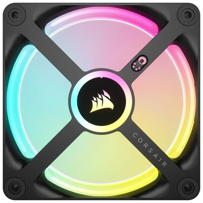 CORSAIR Kit de démarrage ventilateurs PWM 120 mm CORSAIR iCUE LINK QX120 RGB · Refroidissement PC · Informat Systems Stras... (image 4)