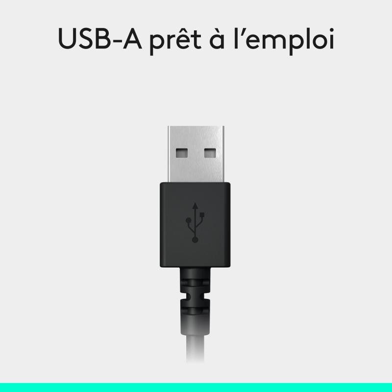 Logitech H390 - Casque USB · Casques · Informat Systems Strasbourg (image 12)