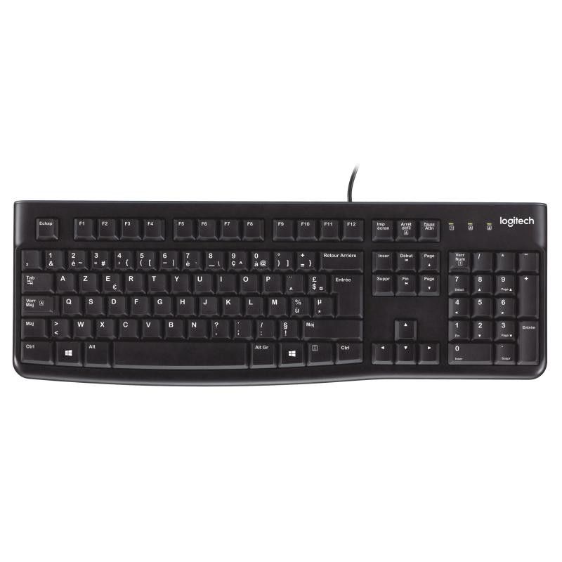 Logitech K120 USB Noir OEM · Claviers PC · Informat Systems Strasbourg