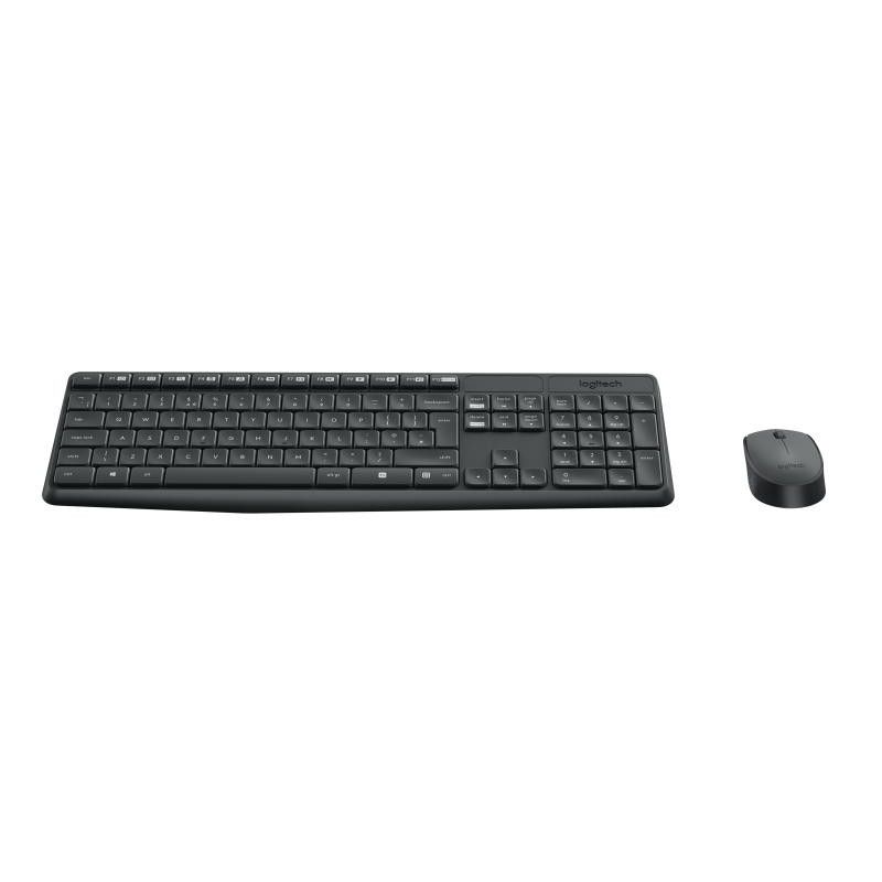 Logitech KIT MK235 Noir Sans Fil · Claviers PC · Informat Systems Strasbourg (image 2)