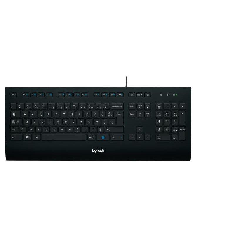 LOGITECH KIT K280E Noir · Claviers PC · Informat Systems Strasbourg
