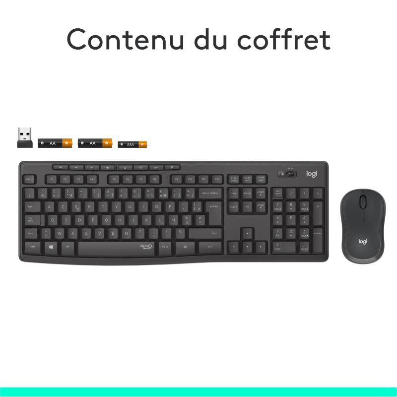 Logitech KIT MK295 Silent · Claviers PC · Informat Systems Strasbourg (image 14)
