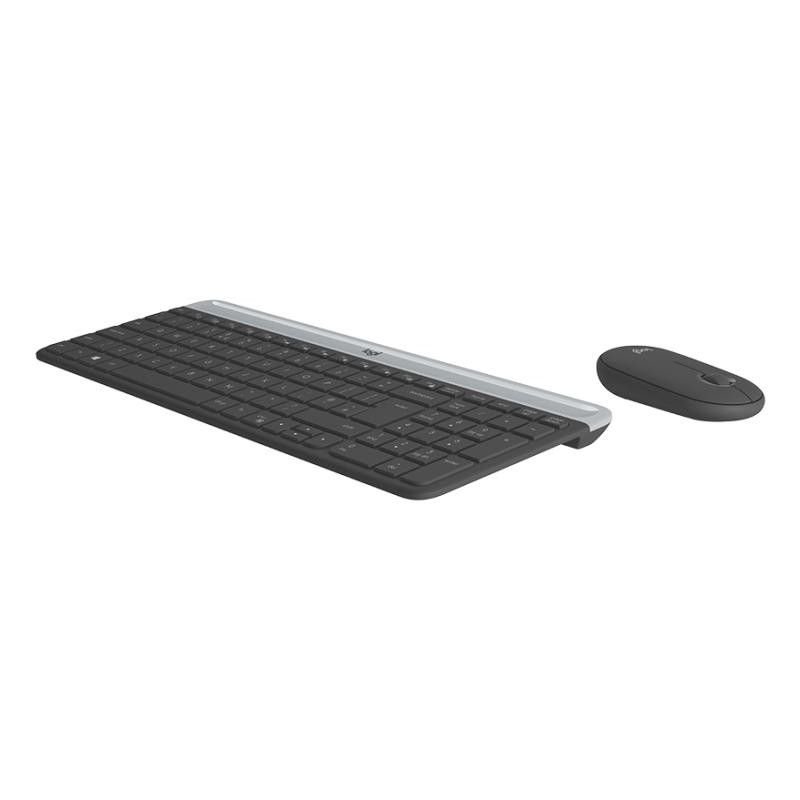 Logitech KIT MK470 Slim Noir · Claviers PC · Informat Systems Strasbourg (image 2)