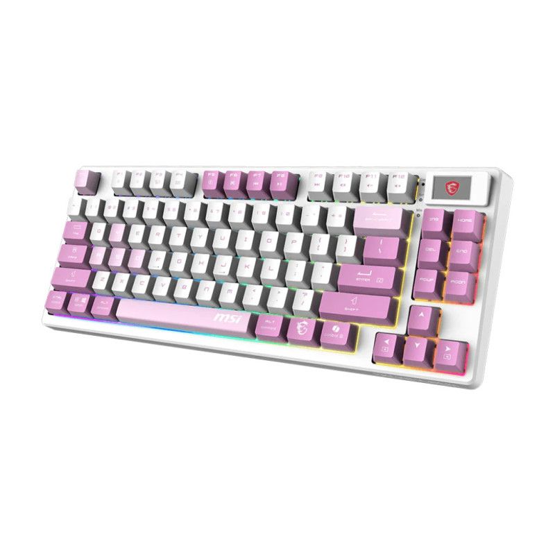 MSI FORGE GK600 TKL W VIOLET FR · Claviers PC · Informat Systems Strasbourg (image 3)