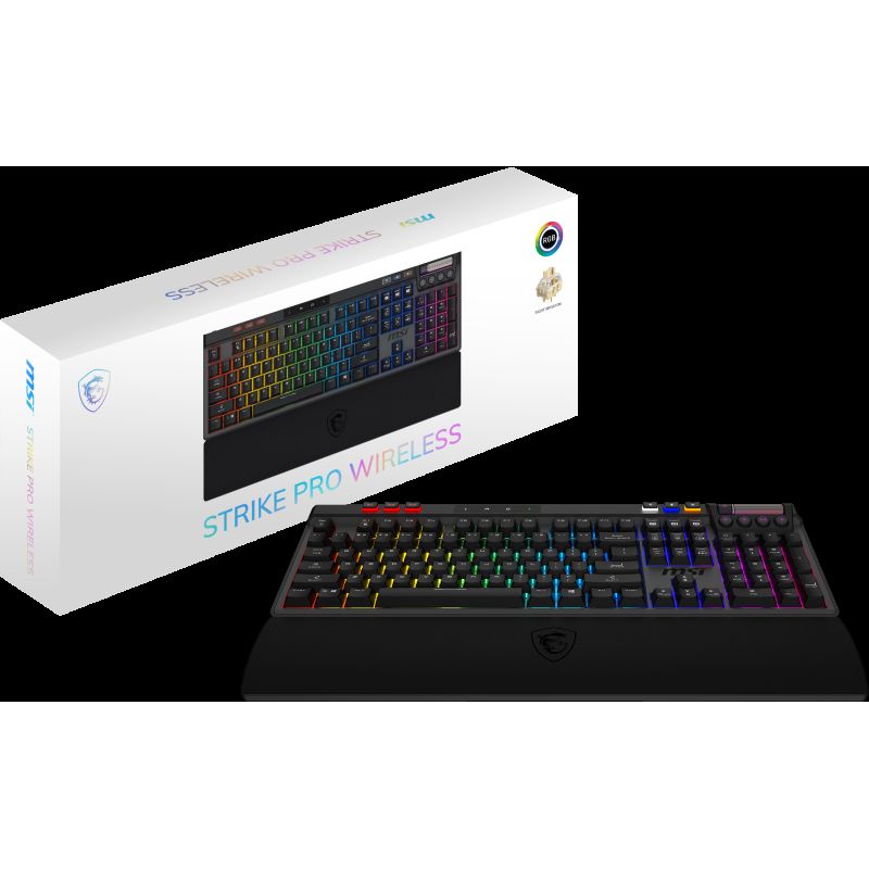 MSI STRIKE PRO WWIRELESS SILENT FR · Claviers PC · Informat Systems Strasbourg