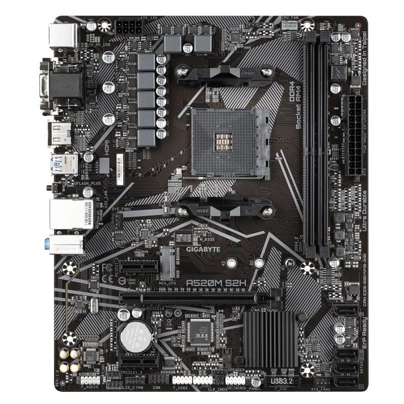 GIGABYTE A520M S2H DDR4 · Cartes mères · Informat Systems Strasbourg (image 2)