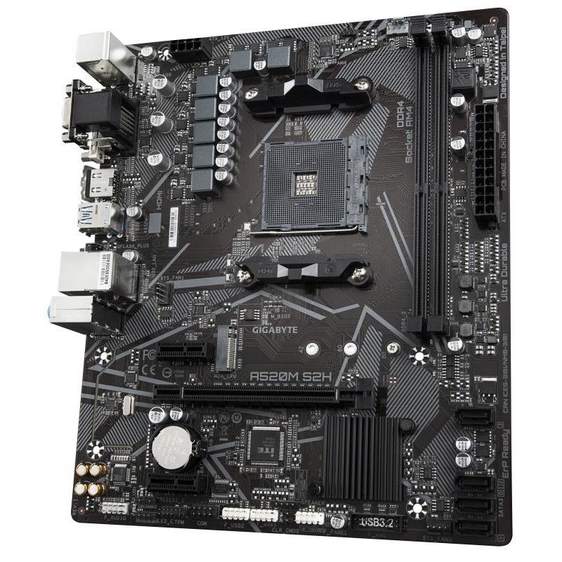 GIGABYTE A520M S2H DDR4 · Cartes mères · Informat Systems Strasbourg (image 4)