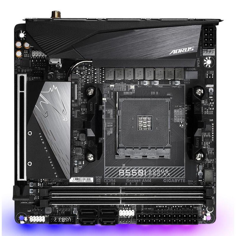 GIGABYTE B550I AORUS PRO AX · Cartes mères · Informat Systems Strasbourg (image 2)