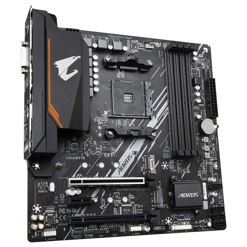 GIGABYTE B550M AORUS ELITE · Cartes mères · Informat Systems Strasbourg (image 3)