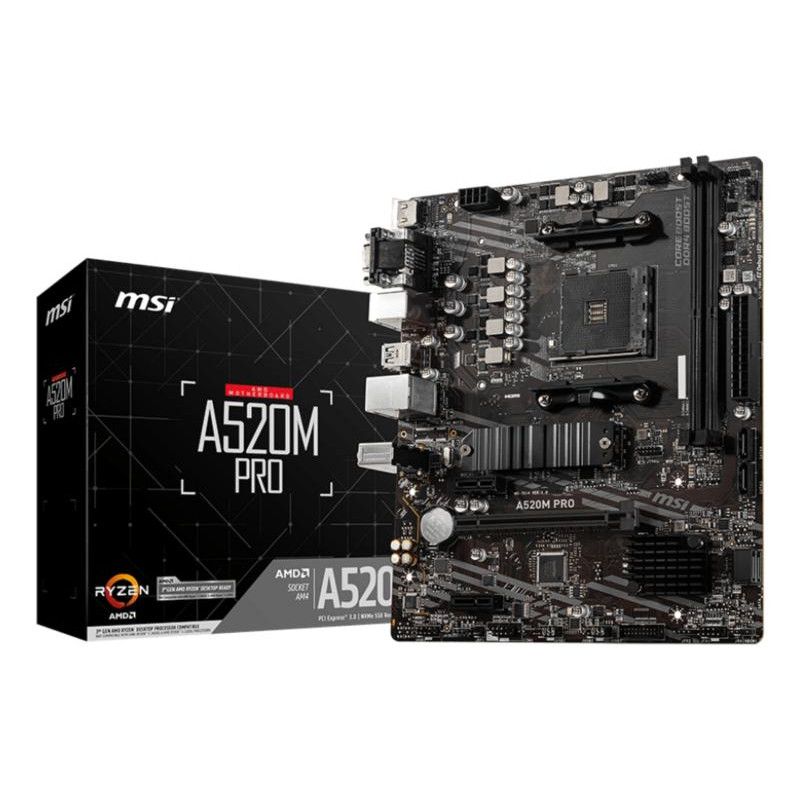 MSI A520M PRO · Cartes mères · Informat Systems Strasbourg