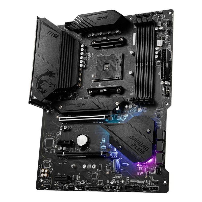MSI MPG B550 GAMING PLUS · Cartes mères · Informat Systems Strasbourg (image 3)
