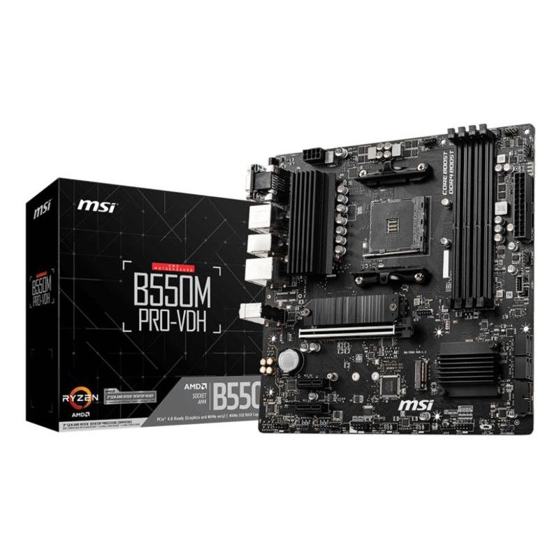 MSI B550M PRO-VDH · Cartes mères · Informat Systems Strasbourg