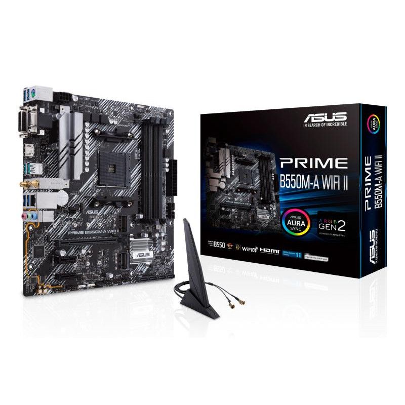 ASUS PRIME B550M-A WIFI II · Cartes mères · Informat Systems Strasbourg
